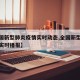 【全国新型肺炎疫情实时动态,全国新型肺炎疫情实时播报】
