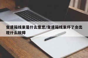 变速箱线束是什么意思/变速箱线束坏了会出现什么故障